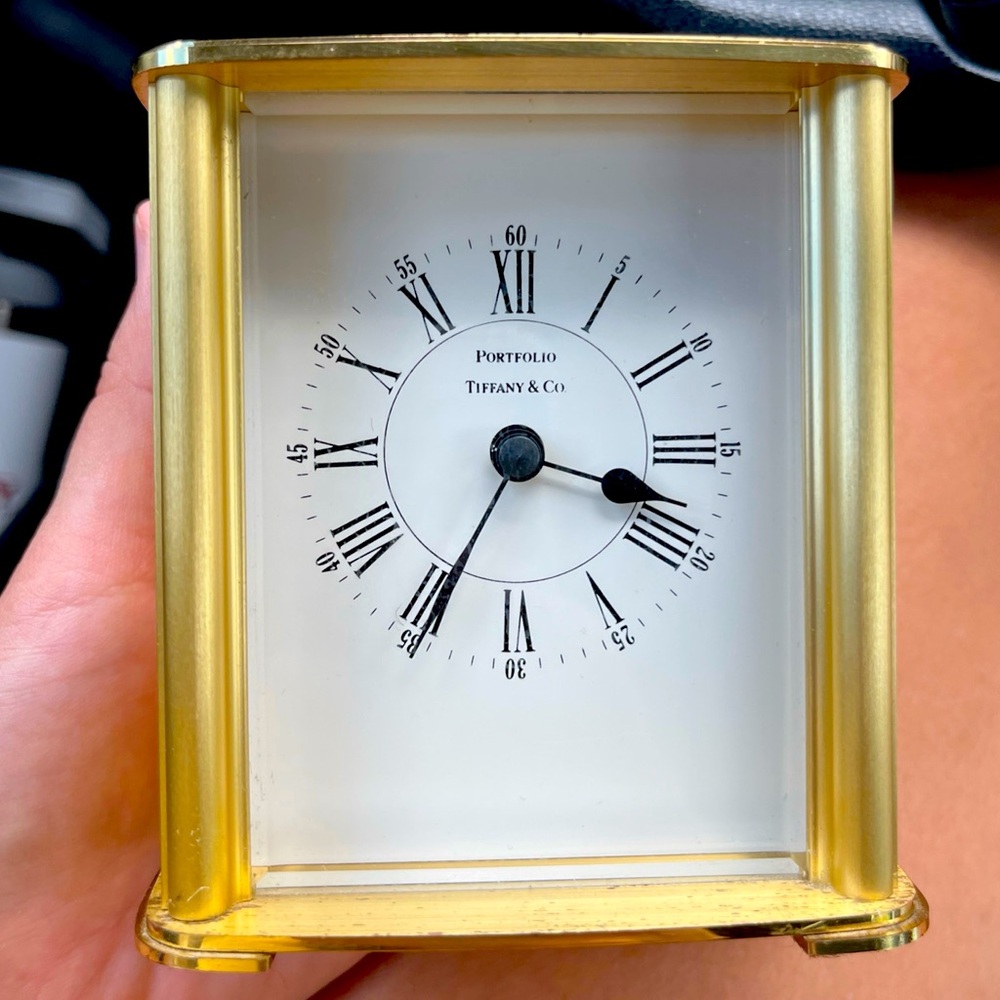 Tiffany & Co. Vintage Desk Clock